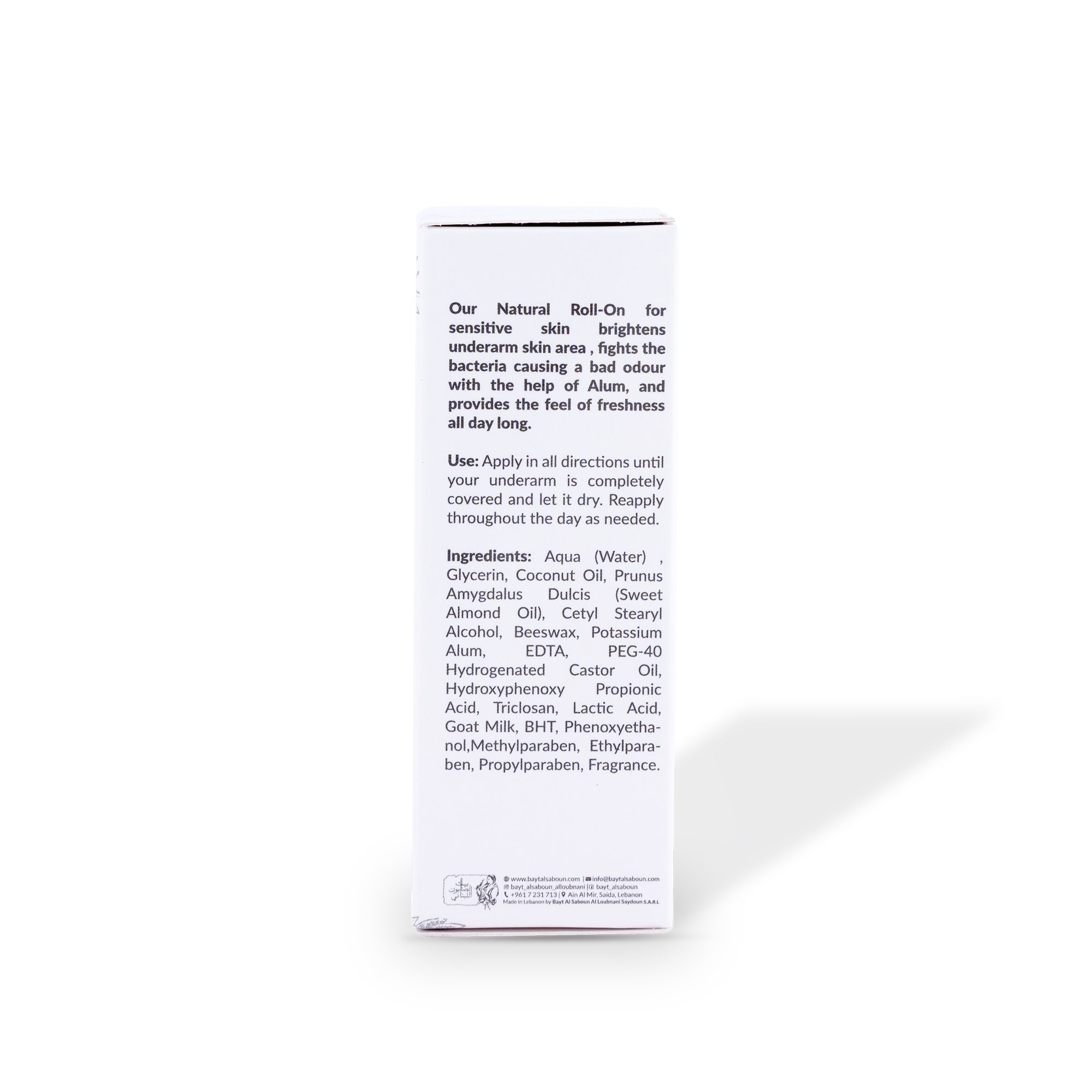 Goat Milk Brightening Roll-on Deodorant 50ml