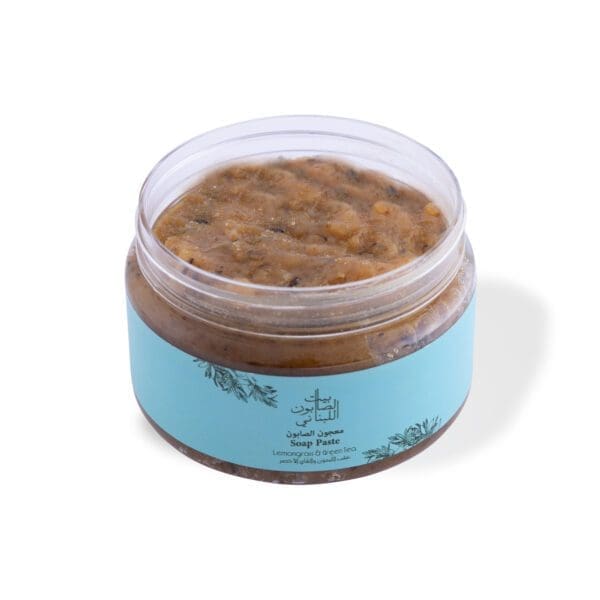Naturally luxurious, fragrant and handmade skincare Lemongrass & Green Tea Soap Paste by House of Soap