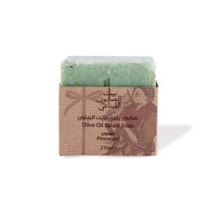 Naturally luxurious, fragrant and handmade skincare Pinewood Baladi Soap by House of Soap