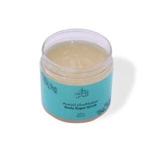 Open shot of naturally luxurious fragrant skincare Succara Body Sugar Scrub by House of Soap