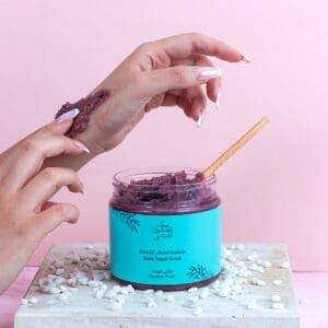 Naturally luxurious, fragrant and handmade skincare Passion Fruit Body Sugar Scrub by House of Soap