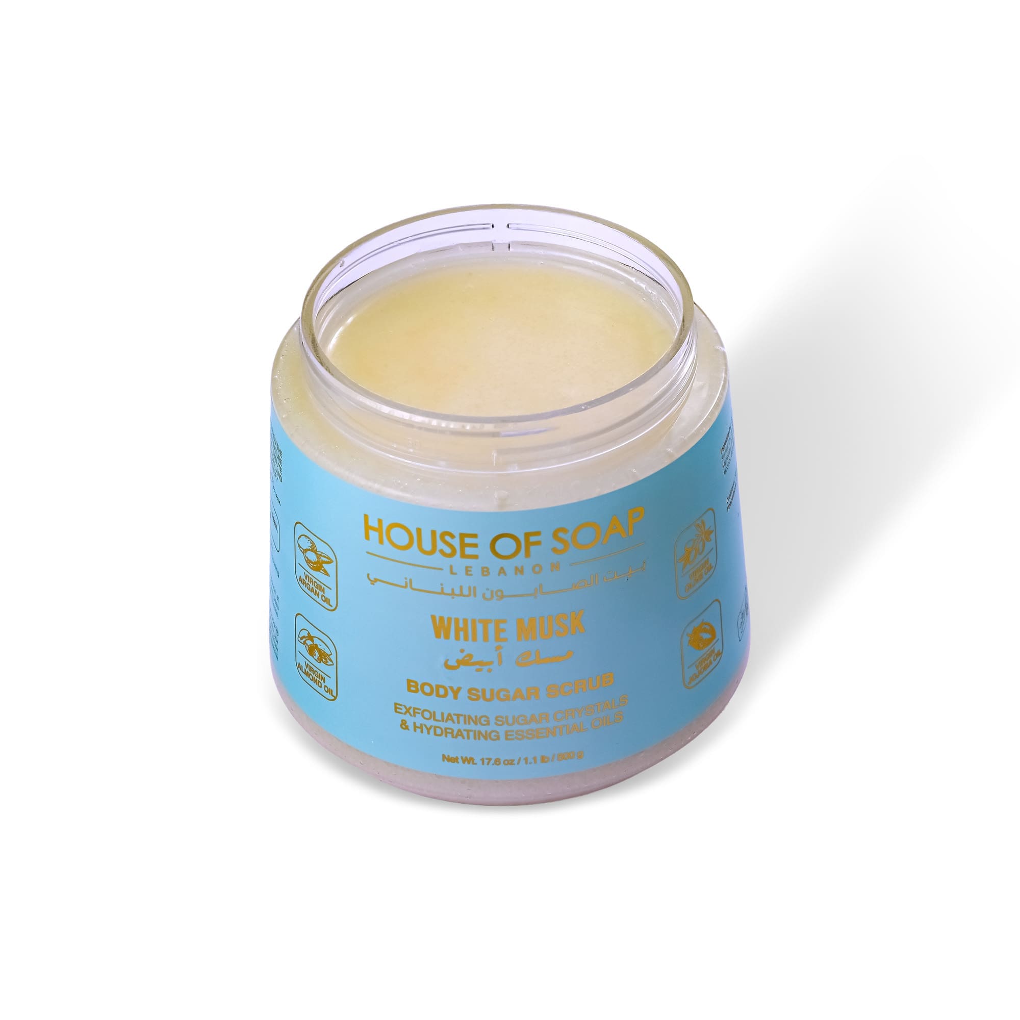 White Musk Body Sugar Scrub 500g