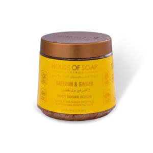Saffron & Ginger Body Sugar Scrub 500g