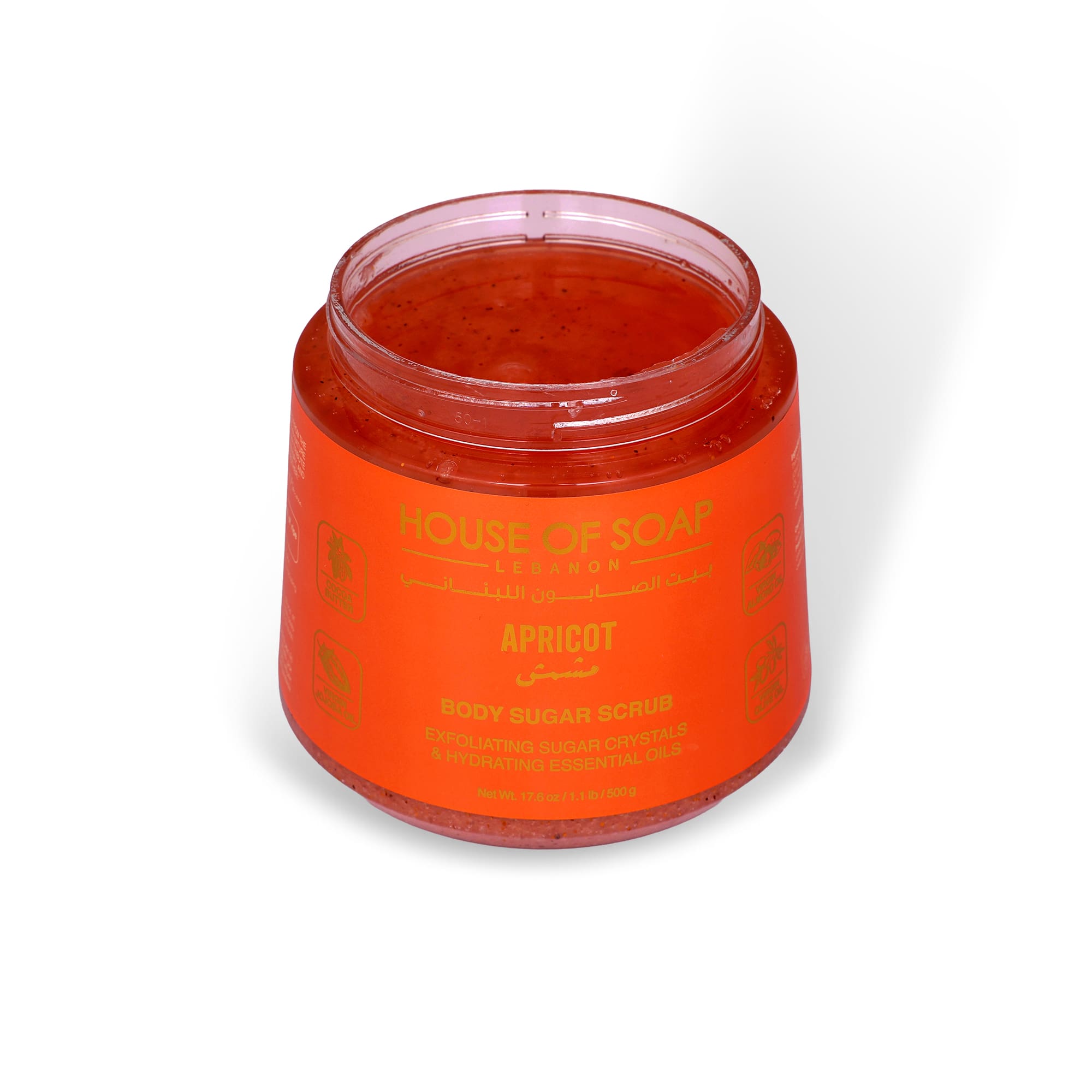 Apricot Body Sugar Scrub 500g
