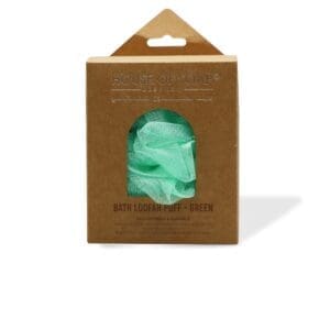 Bath Loofah Puff - Green