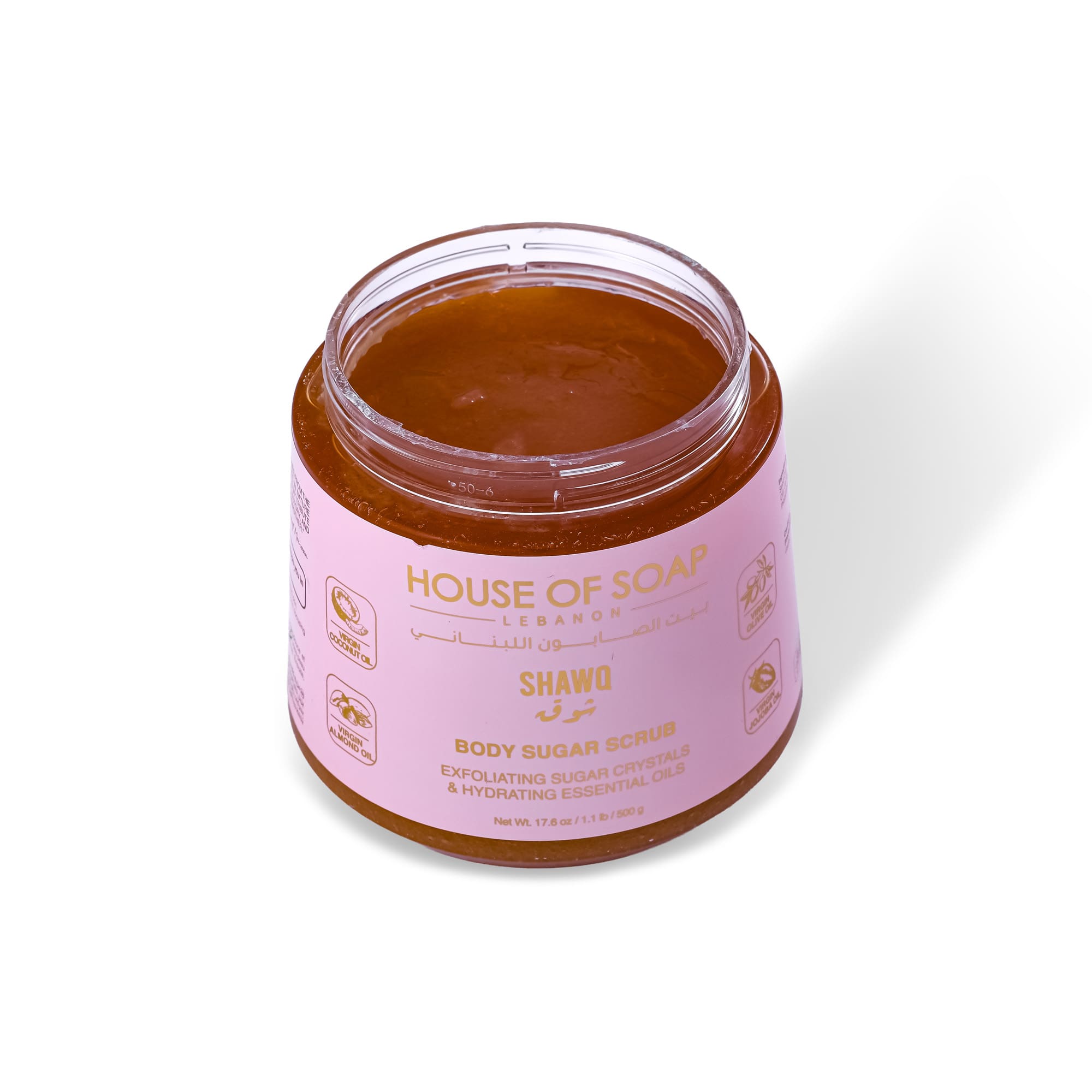 Shawq Body Sugar Scrub 500g