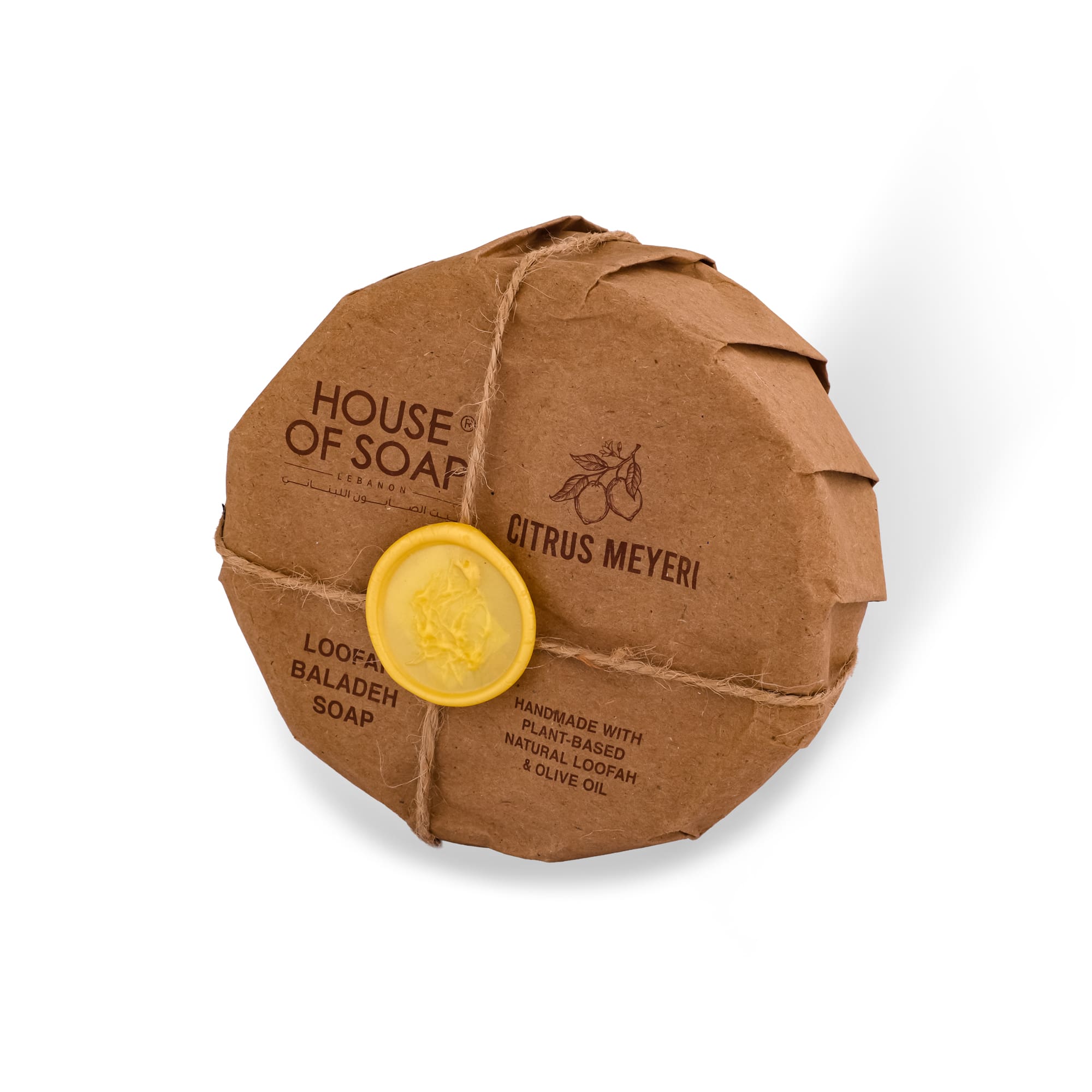 Citrus Meyeri Loofah Baladi Soap 300g