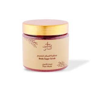 Naturally luxurious, fragrant and handmade skincare Pure Musk Body Sugar Scrub by House of Soap