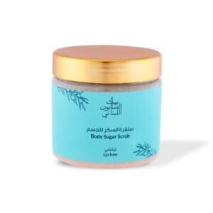 Naturally luxurious, fragrant and handmade skincare Lychee Body Sugar Scrub by House of Soap