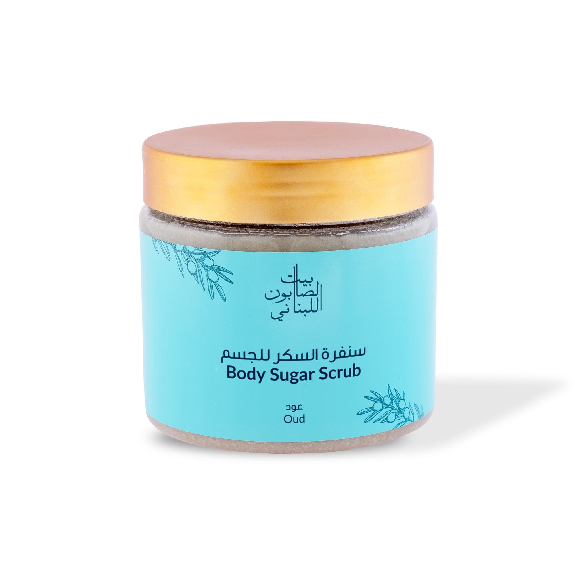 Naturally luxurious, fragrant and handmade skincare Oud Body Sugar Scrub by House of Soap