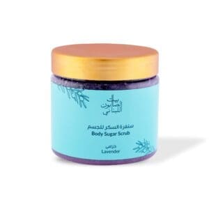 Naturally luxurious, fragrant and handmade skincare Lavender Body Sugar Scrub by House of Soap