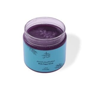 Naturally luxurious, fragrant and handmade skincare Lavender Body Sugar Scrub by House of Soap