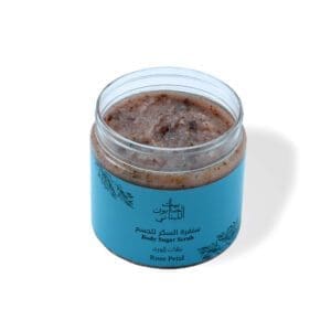 Naturally luxurious, fragrant and handmade skincare Rose Petals Body Sugar Scrub by House of Soap