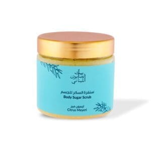 Naturally luxurious, fragrant and handmade skincare Citrus Meyeri Body Sugar Scrub by House of Soap