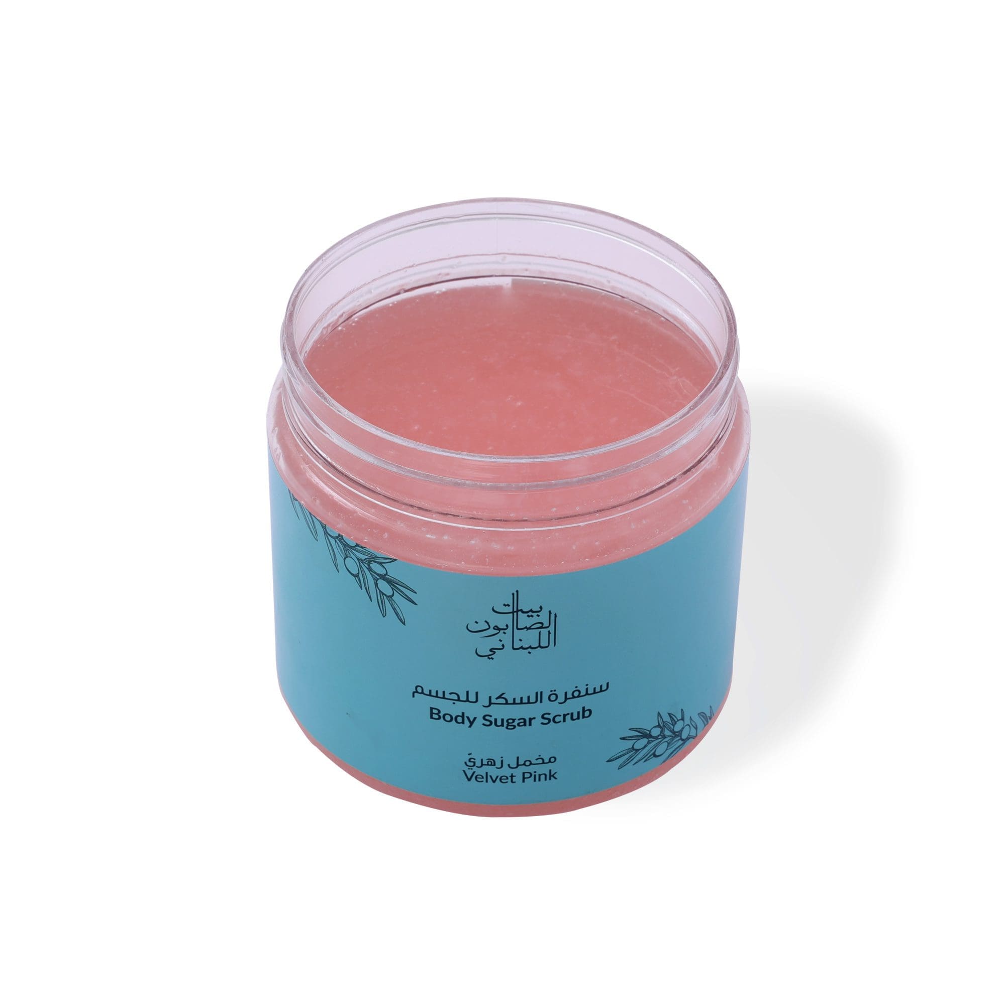 Naturally luxurious, fragrant and handmade skincare Velvet Pink Body Sugar Scrub by House of Soap