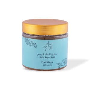 Naturally luxurious, fragrant and handmade skincare Floral Ginger Body Sugar Scrub by House of Soap