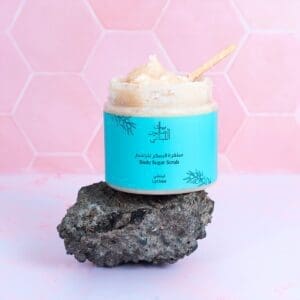 Naturally luxurious, fragrant and handmade skincare Lychee Body Sugar Scrub by House of Soap