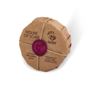 Cherry Loofah Baladi Soap 300g