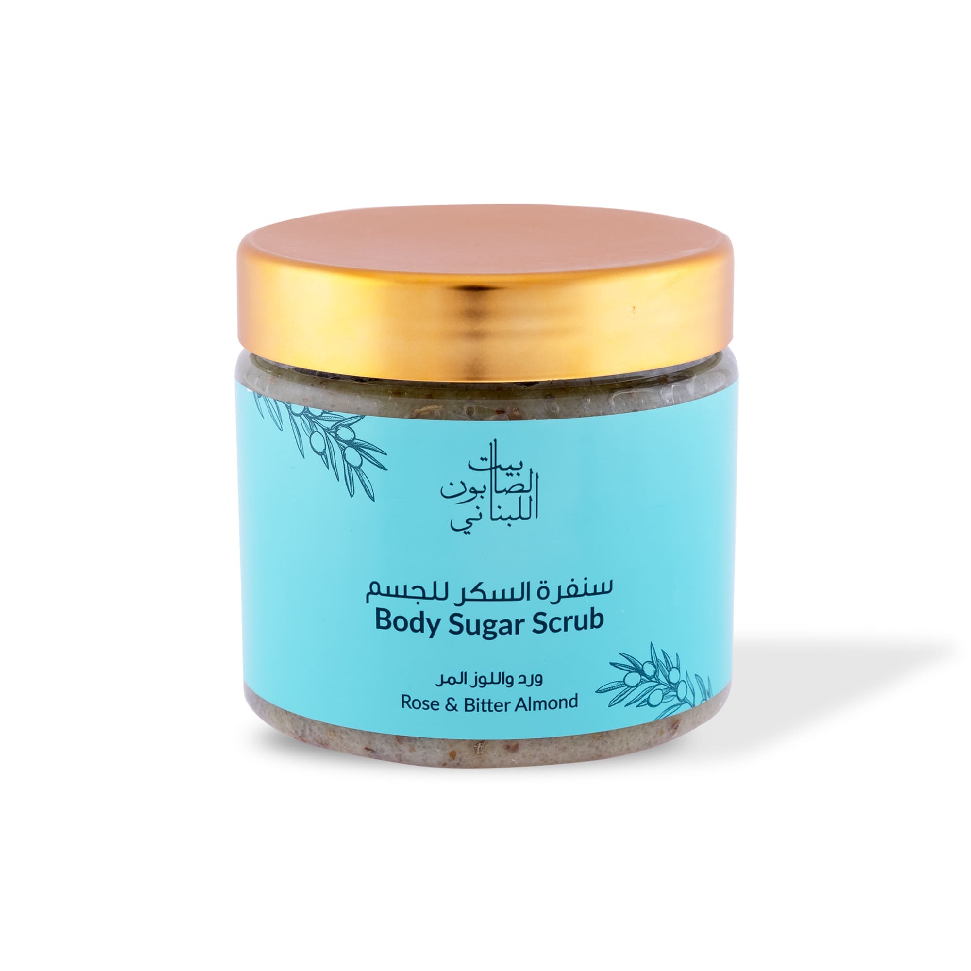 Rose & Bitter Almond Body Sugar Scrub 500g